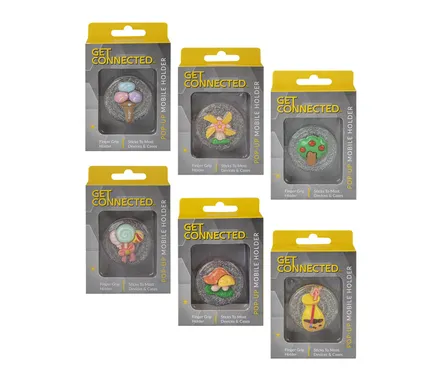 Mobile Phone Pop-Up Holder, Comic Look