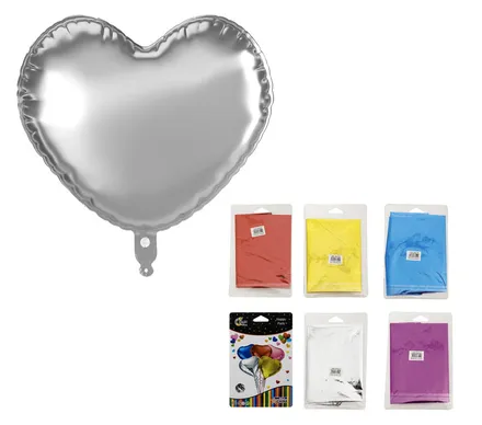 Heart Shaped Helium Balloon, 40cm