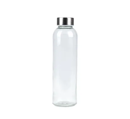 Glass Water Bottle, 500ml