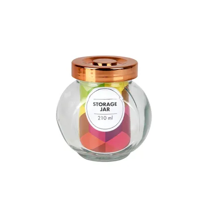 Glass Storage Jar, 200ml