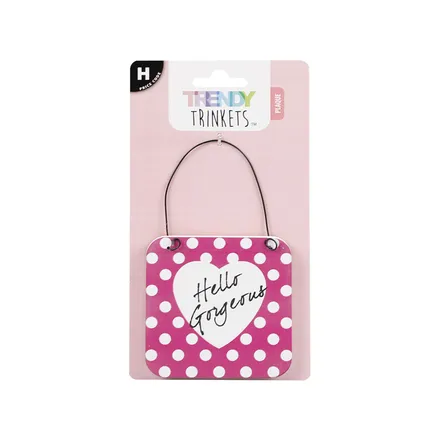 Hanging Inspirational Wall Plaque