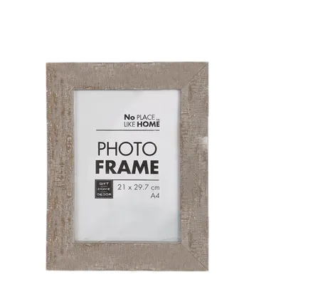 Wood Stressed Picture Frame,  A4