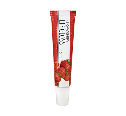 Lip Gloss 15ml, Strawberry