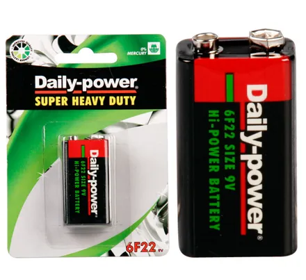 Super Heavy Duty Battery 9 Volt 1 Pack