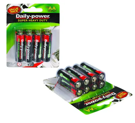 Super Heavy Duty Battery Size Aa 8 Pack