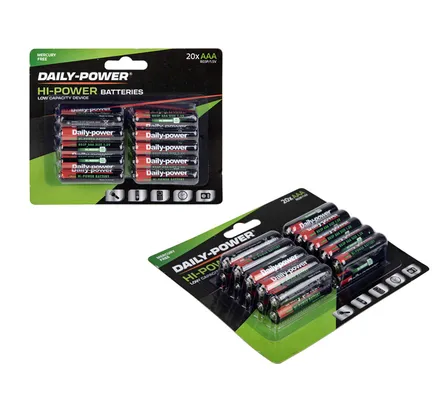 Super Heavy Duty Battery Aaa 20 Pack