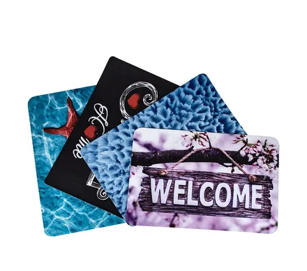Printed Doormat 40 X 60cm Rubber