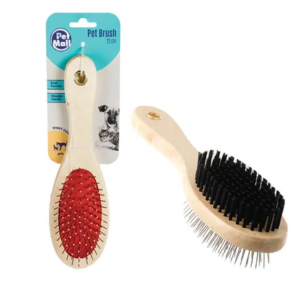 Pet Brush 2 Function Head 22cm