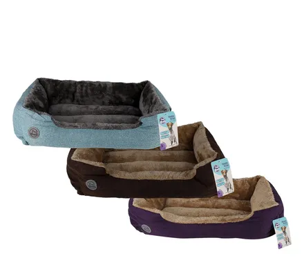Pet Bed Fur Type 60x40x18cm