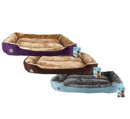 Pet Bed Fur Type 90 X 70 X 18cm