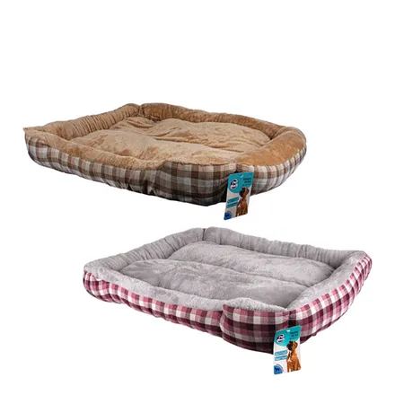 Pet Bed Fur Type 100 X 90 X 18cm