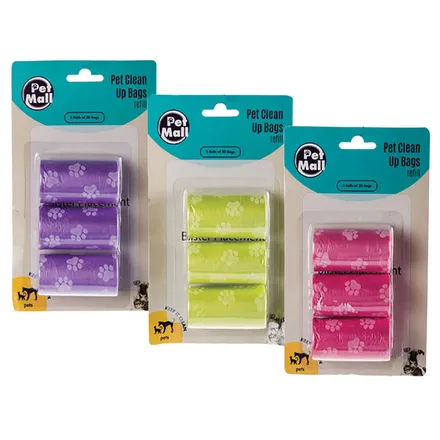 Pet Clean-Up Bags Refill 3 X 20