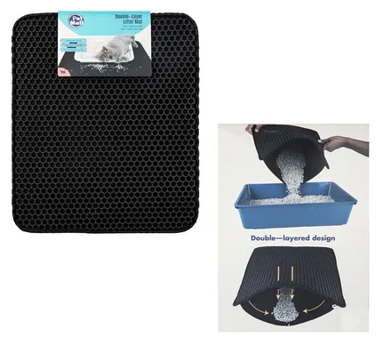Cat Litter Mat, Double Layer, 40 X 50cm