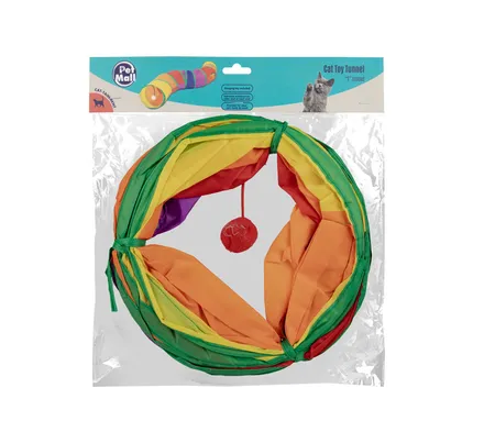 Pet Cat Toy Tunnel - S Shaped