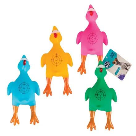 Puppy Toy Vinyl Chicken 25cm