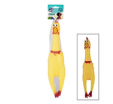 Dog Toy Vinyl Chicken 38cm