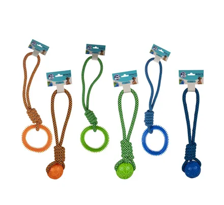 Dog Toy Rope And Tpr 35 - 50cm