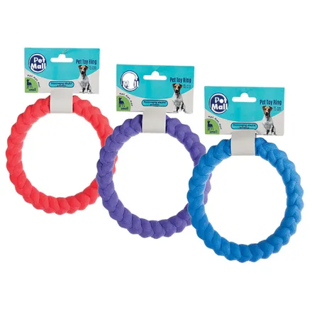 Dog Toy Soft Foam Ring 15cm