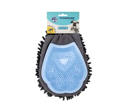 Pet Grooming Glove, Double Slided, 24cm