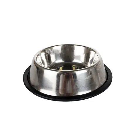 Pet Stainless Steel Bowl 15cm Plain