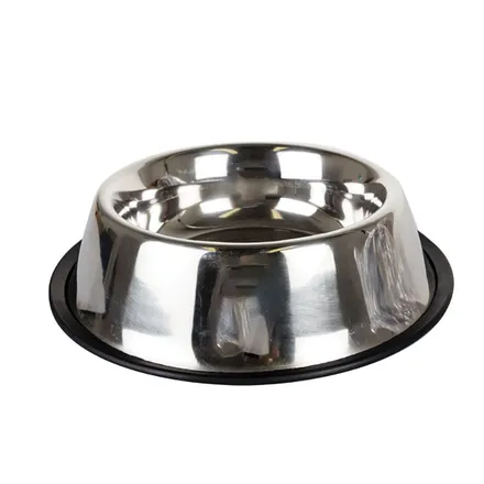 Pet Stainless Steel Bowl 18cm Plain