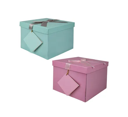 Flat Pack Pastel Gift Box