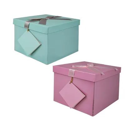 Flat Pack Pastel Gift Box