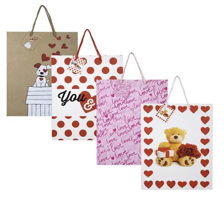 Heart Design Gift Bag