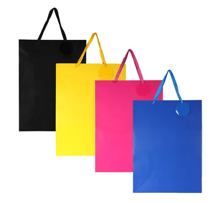 Jumbo Solid Colour Gift Bag