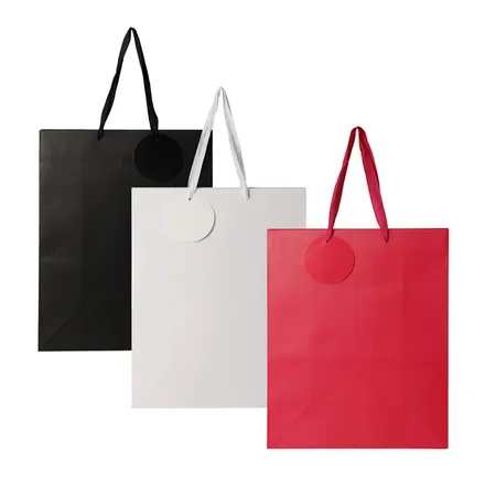 Large Solid Colour Gift Bag