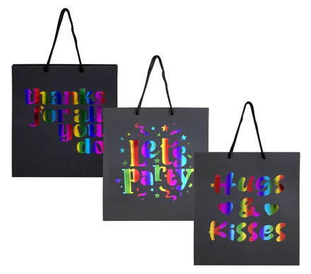 Large Gift Bag With English Wording