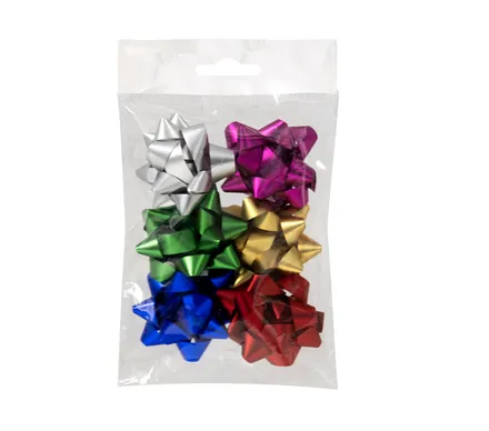 Gift-Bow Chrome, 5cm