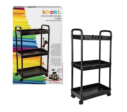 Art Craft Trolley On Wheels