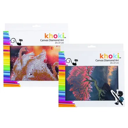 Diamond Art Canvas, 25 X 21cm