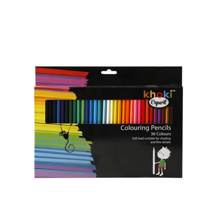 Expert Colour Pencil Crayon, 36-Piece