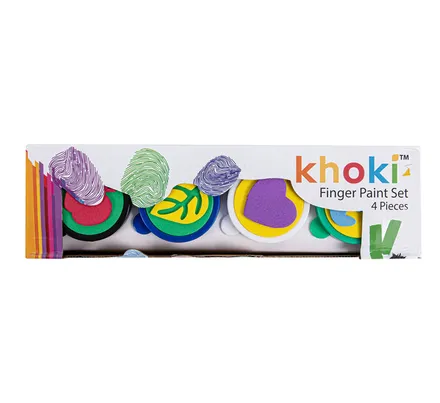 Finger Painting Set, 4-Piece
