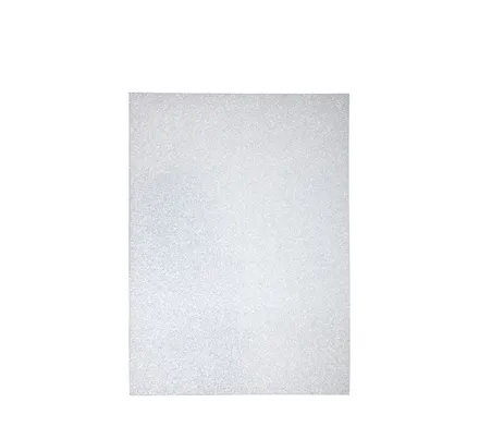 Glitter Board Silver A4