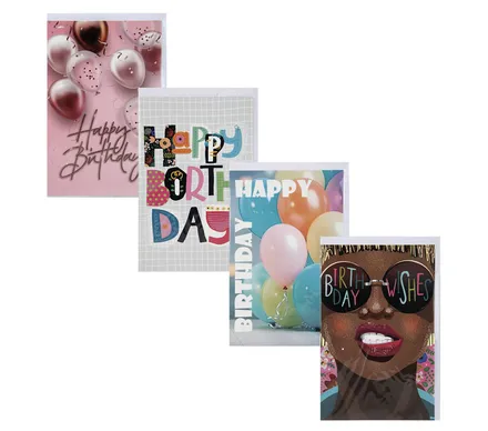 Female Birthday Card & Envelope