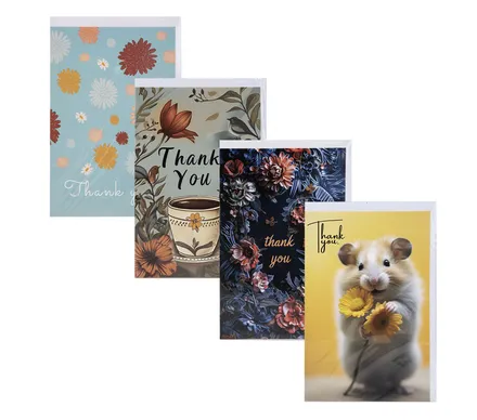 Thank You Card & Envelope