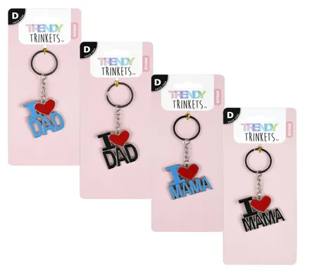 Dad Or Mom Key Chain 9cm