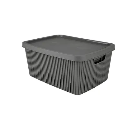 Storage Basket With Lid, 7l