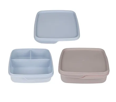 Three Division Lunch Box, 600ml