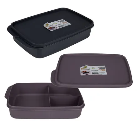Three Division Lunch Box, 1,2l