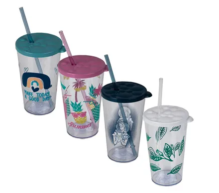 Tumbler With Straw, 700ml