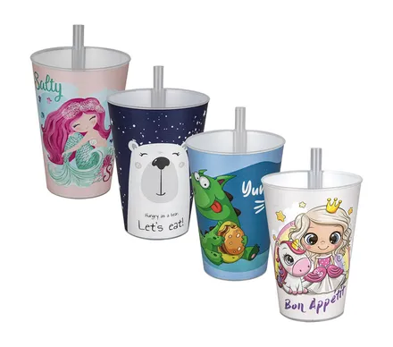 Tumbler With Straw, 400ml