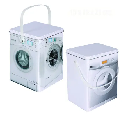 Tin Container 15 X 15 X 21cm