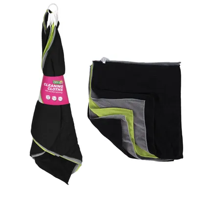 Microfibre Cloths 40 X 40cm, 5 Piece