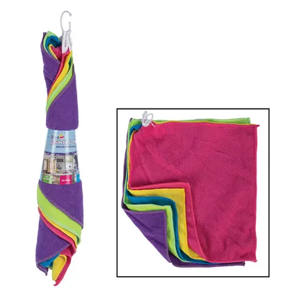 Microfibre Cloths 30 X 30cm, 5 Piece