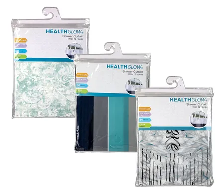 Plastic Shower Curtain 180 X 180cm