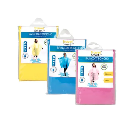 Kiddies Raincoat, 90 X 75cm, Assorted